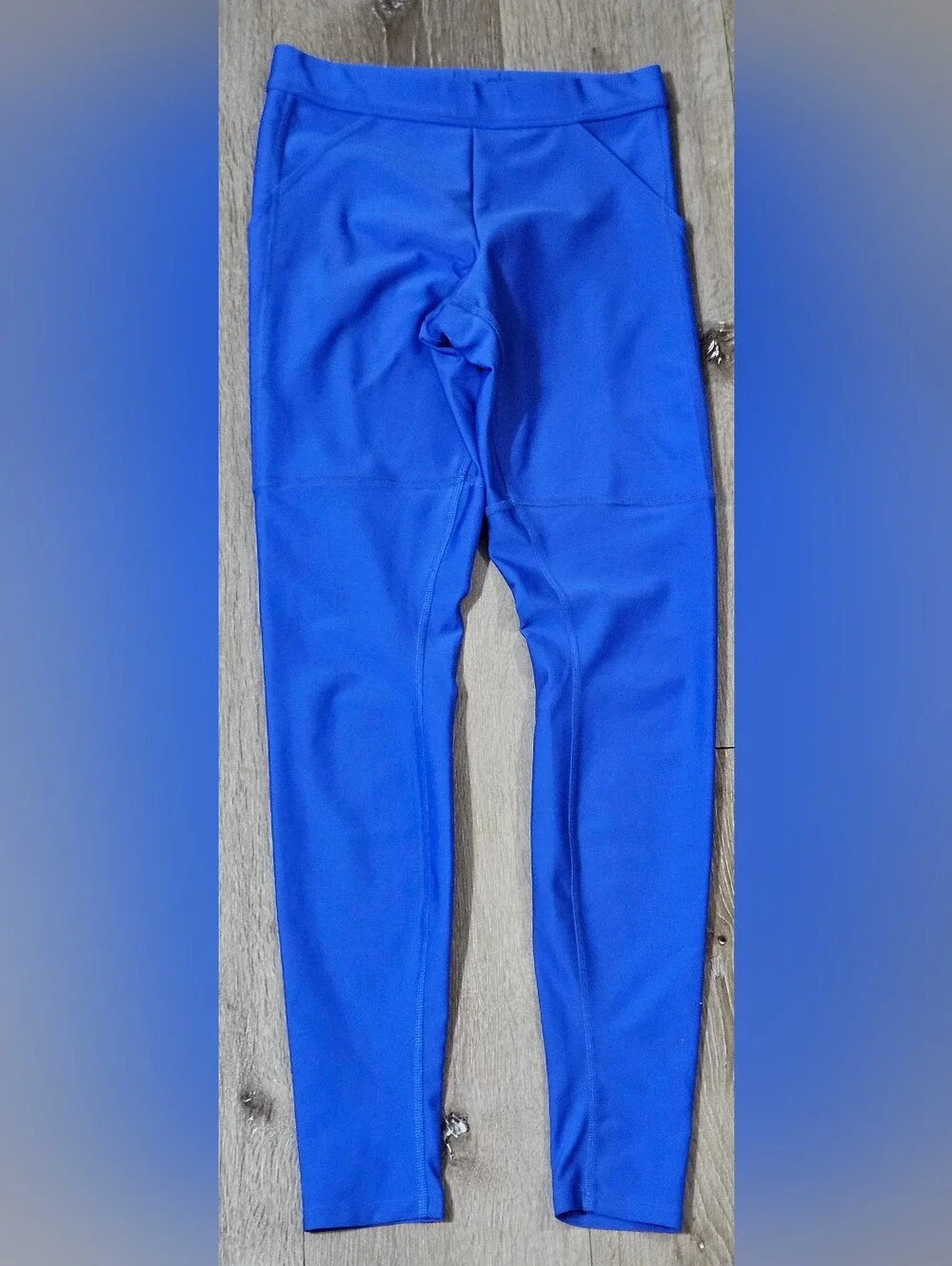 Alo Bright Blue High Waist Airlift 4 Pocket Utility Leggings Womens Size Small
